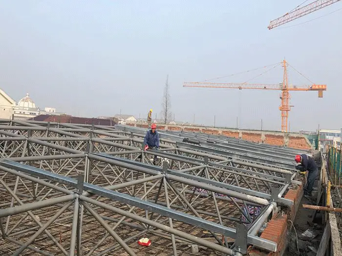 西昌四小体育馆网架